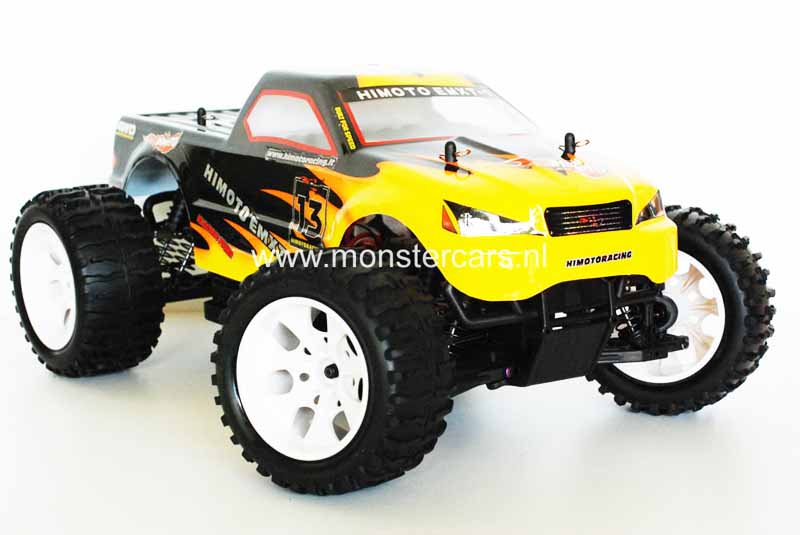 Himoto 1:10 Truck Black Flames AANBIEDING!